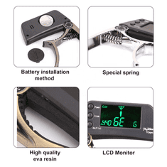 Sofistar Kytarové capo s vestavěným tunerem