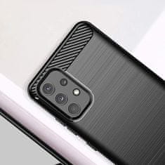 FORCELL Obal / Kryt na Samsung Galaxy A32 5G černé - Carbon Case