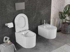 Mexen Sofia závěsná wc mísa včetně sedátka s slow-slim, duroplast, bílá (30540300)