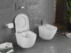 Mexen Lena závěsná wc mísa včetně sedátka, duroplast, bílá (30220200)