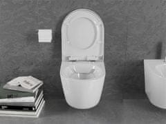 Mexen Lena závěsná wc mísa včetně sedátka, duroplast, bílá (30220200)