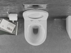 Mexen Lena závěsná wc mísa včetně sedátka s slow-slim, duroplast, bílá (30220500)