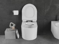 Mexen Sofia závěsná wc mísa včetně sedátka s slow-slim, duroplast, bílá (30540100)
