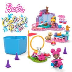 MEGA BLOKS Mega Construx Barbie Color Reveal Trénuj a pečuj o mazlíčky HNP89