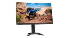 Lenovo G27qc-30 monitor, 68.58 cm (27"), QHD, 165 Hz, ukrivljen (66F4GAC2EU)