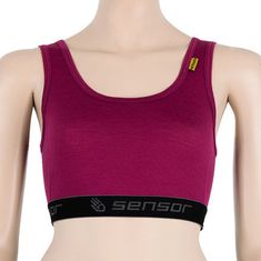 Sensor MERINO ACTIVE dámská podprsenka lilla Velikost: M