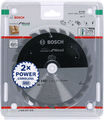 Bosch PILA BOSCH STANDARD WOOD ACCU 160x20x24z