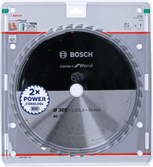 Bosch PILA BOSCH STANDARD WOOD ACCU 305x30x40z