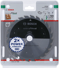 Bosch PILA BOSCH STANDARD WOOD ACCU 165x20x24z