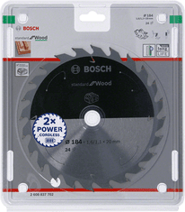 Bosch PILA BOSCH STANDARD WOOD ACCU 184x20x24z