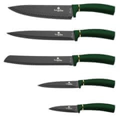 Berlingerhaus Sada nožů v magnetickém stojanu 6 ks Emerald Collection BH-2518