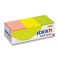 HOPAX Samolepicí bločky Stick’n Notes 38 x 51 mm, neonové