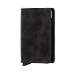 Secrid Černá peněženka SECRID Slimwallet Vintage SV-Black SECRID