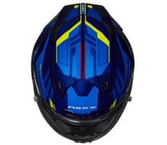 Nexx Helma na moto X.R3R PRECISION blue/neon MT vel. S