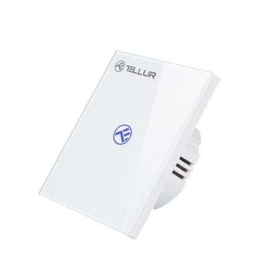 Tellur WiFi Smart Spínač, 1 port, 1800 W, 10 A, bílý