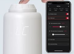 Smoot ZigBee TRV chytrá termostatická hlavice