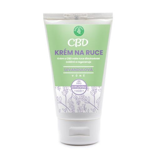 Zelená Země CBD krém na ruce, 75 ml