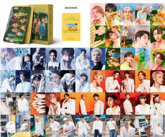 KPOP2EU SEVENTEEN SECTOR 17 Lomo Cards 55 ks