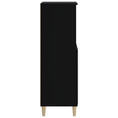 Vidaxl Skříň highboard černá 60 x 36 x 110 cm kompozitní dřevo