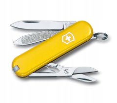 Victorinox Kapesní nůž Victorinox Classic SD, žlutý, 7 funkcí