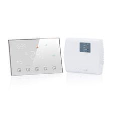 iQtech iQtech SmartLife GB, WiFi termostat bezdrátový pro Elektrické toprní do 16A, bílý