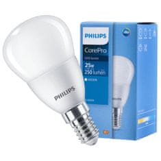 Philips LED žárovka E14 P45 2,8W = 25W 250lm 4000K Neutrální bílá