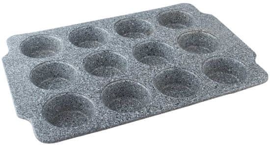 KLAUSBERG Forma na 12 muffinů Plech na pečení s nepřilnavým granitovým povrchem Kb-7384