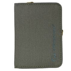 Lifeventure Peněženka Lifeventure RFID Card Wallet, Recycled, Olive