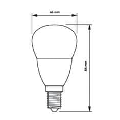 Philips LED žárovka E14 P45 5W = 40W 470lm 2700K Teplá bílá