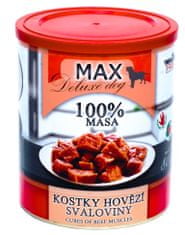 FALCO MAX deluxe kostky hovězí svaloviny 8x800 g