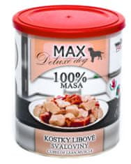 FALCO MAX deluxe kostky libové svaloviny 8x800 g