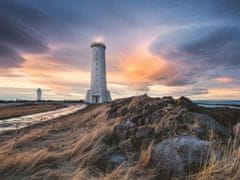 Ravensburger RAVENSBURGER Puzzle Magická atmosféra nad majákem Akranes, Island 1500 dílků