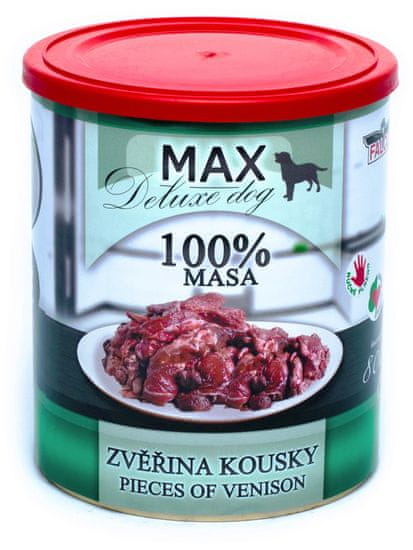 FALCO MAX deluxe zvěřina kousky 8x800 g