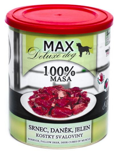 FALCO MAX deluxe srnec, daněk, jelen 8x800 g