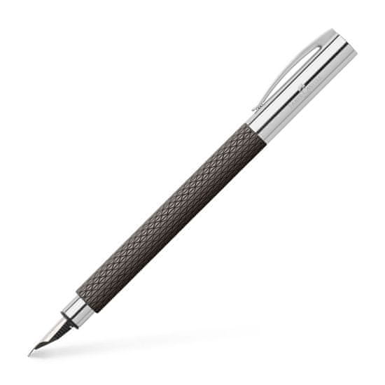 Faber-Castell Ambition OpArt černá Sand F, plnicí pero