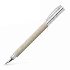 Faber-Castell Ambition OpArt White Sand F, plnicí pero