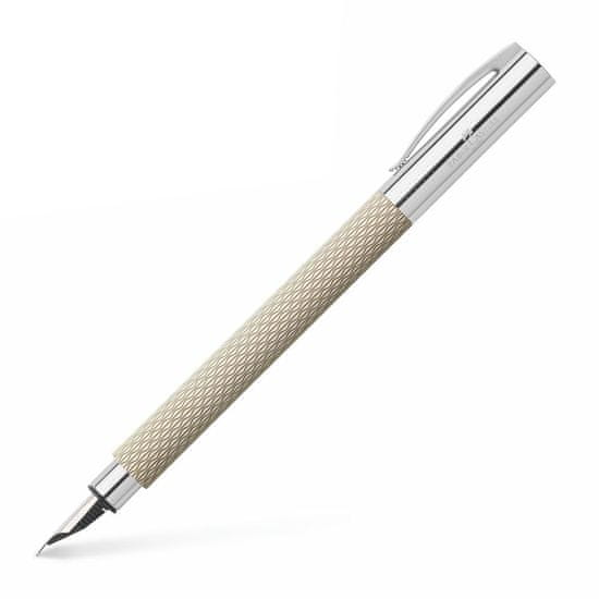 Faber-Castell Ambition OpArt White Sand M, plnicí pero