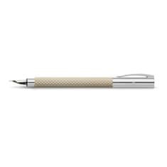 Faber-Castell Ambition OpArt White Sand F, plnicí pero