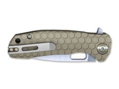 Honey Badger Honey Badger Flipper Large Tan Knife