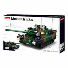 Sluban Model bricks m38-b0839 německý bitevní tank leopard