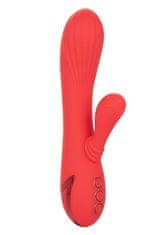 CalExotics CalExotics Palisades Passion (Red), hřející vibrátor s králíčkem