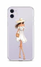 TopQ Kryt iPhone 11 silikon Lady 5 45049