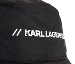 Karl Lagerfeld unisex oboustranný černý klobouk