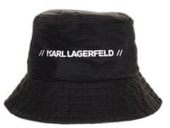 Karl Lagerfeld unisex oboustranný černý klobouk