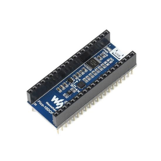 Waveshare 10-DOF IMU senzor pro Raspberry Pi Pico akcelerometr barometr Pico-10DOF-IMU 19358