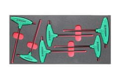 TRIUMF modul - klíče zástrčné Torx, T-rukojeť, 6 dílů, velikost 1/3