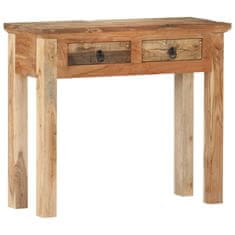 Vidaxl Konzolový stolek 90,5x30x75 cm masivní akácie recyklované dřevo