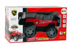 Lean-toys Terénní Jeep Cross-Country R/C 1:16 červená