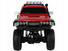 Lean-toys Auto Off-Road R/C 2,4G Horolezecké auto 1:8 Red