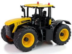 Lean-toys Obrovský traktor JCB dálkově ovládaný R/C LED 1:16